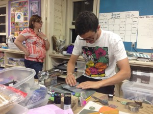 Graham kunsti tegemas :)