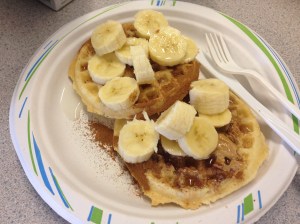 Vahel antakse vegan vahvleid ka!